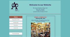 Desktop Screenshot of nadfas-westsurrey.co.uk